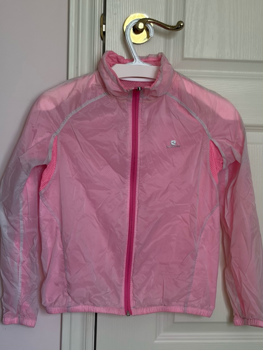 Decathlon UV Proof Lightweight Running Jacket | Pink | Size S